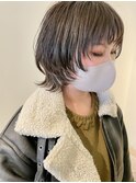 【CROP】ハイライト×白髪ぼかし×レイヤーカット