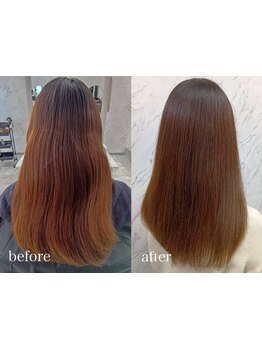 高品質オーガニックカラー剤を使用！大人女性の年齢による髪のお悩みを解決します◎