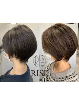 【西18丁目駅徒歩2分/円山裏参道】RISEが追及するこだわりのカット技術でショートヘアはお任せください。
