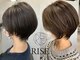 ライズ(RISE)の写真/【西18丁目駅徒歩2分/円山裏参道】RISEが追及するこだわりのカット技術でショートヘアはお任せください。