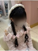 編みおろしツイン