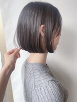 モリオフロムロンドン 原宿本店(morio from London)&nbsp;【morio原宿】丸みボブ 黒髪 顔周りカット