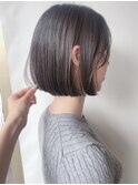【morio原宿】丸みボブ 黒髪 顔周りカット