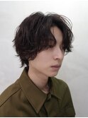 初めてのパーマでも◎ラフな質感が人気のシャドウパーマ