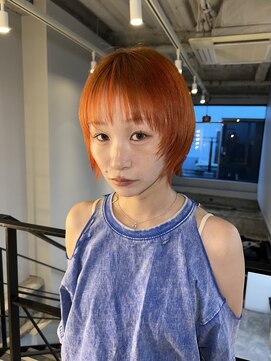 ヌープヘアーアイス(NUUP.hair ici) 秋カラー◎ピンクブリーチなし艶髪ラベンダーブラウン