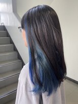 オーストヘアー ミコ(Aust hair Mico)&nbsp;ブルーブラック×ブルーインナー