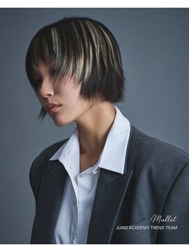 ジュノヘアージャパン 表参道(JUNO HAIR JAPAN) 韓国ヘア タッセルボブ マレット 前髪 レイヤーボブ ハイライト