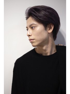 ヴェイン 渋谷(vain) メンズ渋谷アップバング無造作カットパーマ人気k