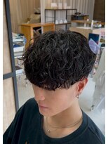 エッジ(EDGE)&nbsp;大分メンズ刈り上げシャドウパーマスタイル