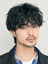 レタッチバイフィフス(RETOUCH by fifth)&nbsp;原宿メンズパーマルーズパーマシャドウパーマッシュウルフゆるめ