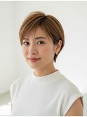 ベージュショート