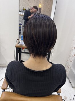 サンドイッチ(sandwich)の写真/話題のまとまるショートボブ！乾かすだけで完成！忙しい毎日がもっと楽ちん♪◎