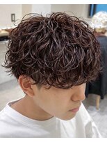 アイトーキョープラスシー 横浜(AI TOKYO+Sea) ラウンドマッシュ波巻きシャドウパーマ/波巻きスパイラルパーマ