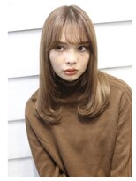 ニューライン 豪徳寺 山下(New-Line)&nbsp;ハイトーンカラーヘルシーロング 髪質改善　ニュアンスカラー