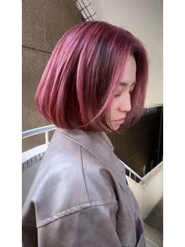 イエナ 渋谷(IENA) ミルクティーピンクベージュ結べるレイヤーカット