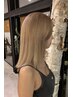【SUMIRE限定１０％off】カット＋ケアブリーチ＋フルカラー