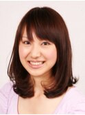 可愛らしさを引き出すナチュラルカール