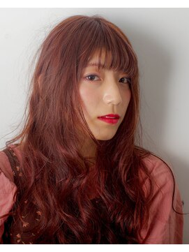 ヘアメイク エイト キリシマ(hair make No.8 kirishima) 〔No.8 中村〕ベビーピンク ユルフワパーマ