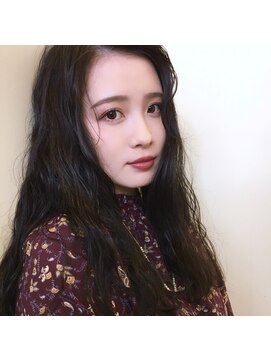 カールム(carlm) 【ｃａｒｌｍ☆上川美幸】黒染め×ラフウェーブ