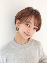 ヘアサロン ガリカ 表参道(hair salon Gallica)&nbsp;大人かわいいマニッシュショートボブ