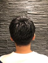 プレミアムバーバー 目黒店(PREMIUM BARBER produce by HIRO GINZA) ツーブロック刈り上げスタイル