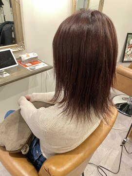 ビエントヘア(Beaent hair) チェリーレッドカラー