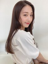 ルービック 枚方(Rubik's)&nbsp;髪が柔らかく見えるストレートブラウンカラー