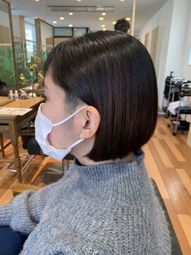 ルッカランス 王子店(Lucca Lance) 11月　ツーブロックミニボブ　ルッカランスRIE