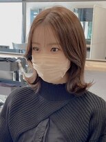 フォンズ(FONS)&nbsp;結んでも可愛いくびれヘア 顔まわりカットでもっと可愛くなる◎