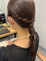 ナンバー アリア 三軒茶屋(N° aria)&nbsp;《三軒茶屋 Aria》小顔パーティヘアアレンジ