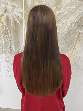 イレス 新札幌店(IRESU) ドレスヘア/ショコラアッシュ/弱酸性縮毛矯正