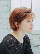 美容室 グローブ 船橋店(globe)&nbsp;透明感アプリコットオレンジ【船橋駅】