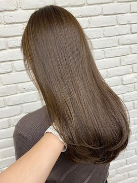 ディフィーノ 青山(DIFINO) 【DIFINO 青山】ブリーチなし透明感カラー/オリーブブラウン