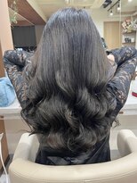 アミー 駒澤(Ammy komazawa)&nbsp;コテ巻き風デジタルパーマ 纐纈