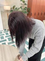 ノエ(noe)&nbsp;切りっぱなしボブ×透明感カラーYI-11