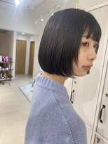 ネイロ 錦糸町(NeiRo)&nbsp;ボブスタイルミニボブ前髪カット黒髪コンパクトボブ