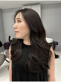 韓国ヘア/黒髪［新宿/髪質改善/ヘアセット/レイヤーカット］