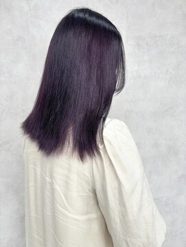 ルノン フィージュ(LUNON fieju) ラベンダー/パープル/ダブルカラー/ケアブリーチ