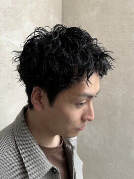 インフィニティー infinity HAIR SPACE BLOOM スパイキーショート/ツイストスパイラルパーマ/メンズパーマ