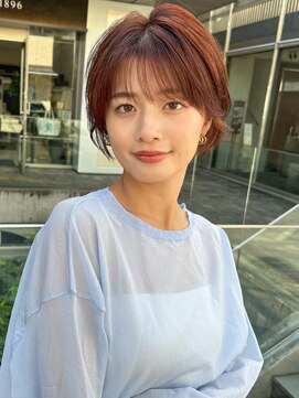コクーン(Cocoon) トレンドショート#くびれヘア#アプリコットオレンジ
