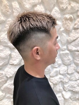 モアナ バイ ヘッドライト 三島店(Moana by HEADLIGHT) Moana【三島】#メンズカット#刈り上げ#ハイトーン#ブリーチ