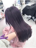 ブリーチありラベンダーグレージュ