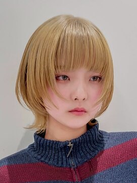 アドネ プライム(adne prime) ブロンドカラー/マッシュウルフ/クラゲヘアー