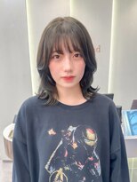 ロンド ブランシュ 錦糸町北口(Lond blanche)&nbsp;ミニウルフレイヤーカット顔周りカット前髪カット韓国ボブ錦糸町