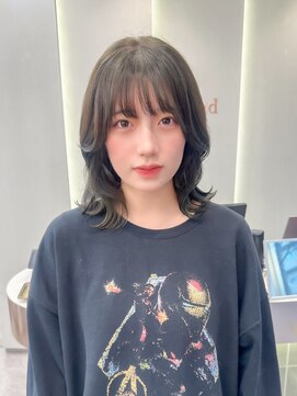 ロンド ブランシュ 錦糸町北口(Lond blanche) ミニウルフレイヤーカット顔周りカット前髪カット韓国ボブ錦糸町