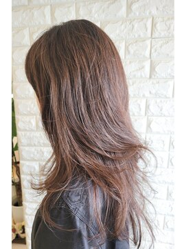 松本平太郎美容室 国立店 ロングレイヤー×酸性ストレート