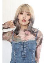ヘアリゾート ラグーン(hair+resort lagoon) 【蓮沼実奈】20代30代40代◎ハイトーンウルフ/セミディ