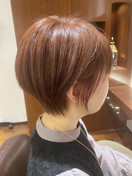 アース 静岡駅前店(HAIR&MAKE EARTH) インナーカラーショートボブ