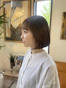 コレットヘア(Colette hair) 【yui】内巻きボブ×透明感カラー