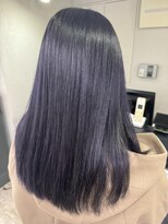 アジールヘア 所沢プロペ通り店(agir hair)&nbsp;韓国風◎ブリーチなしラベンダーグレーくびれヘア